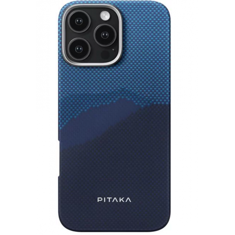 Θήκη Pitaka Fusion Tactile Weaving+ Aramid MagEZ 5 Magsafe 1500D 1.05mm CARBON FIBER για Apple iPhone 16 PRO MAX 6.9 2024 - OVER THE HORIZON - KI1602POTH